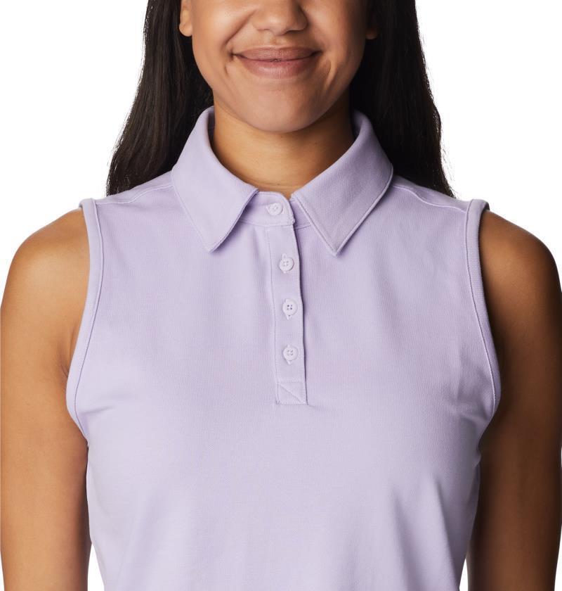 Sun Drifter Sleeveless Polo - Womens - Soft Violet 4