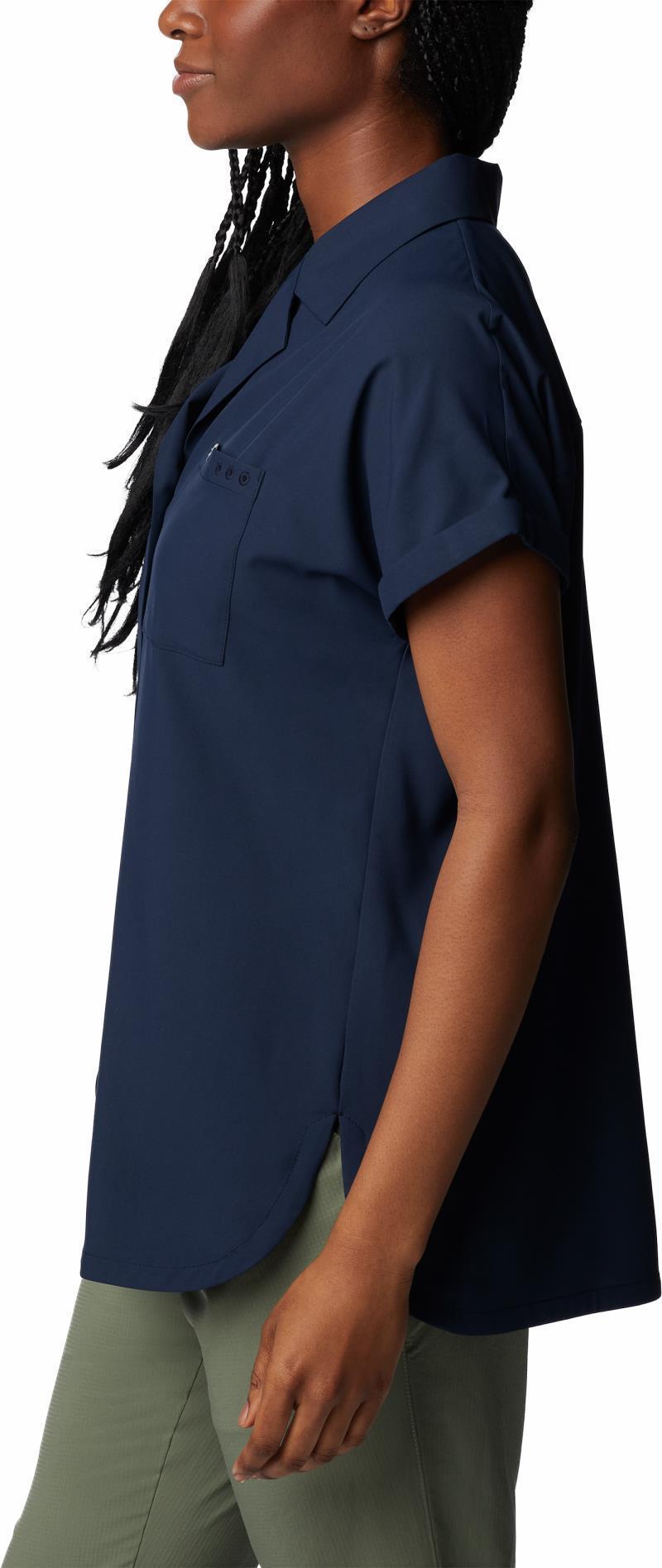 Sun Drifter Woven SS - Womens - Collegiate Navy 6