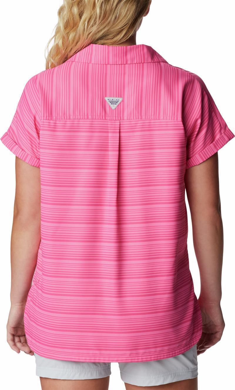 Sun Drifter Woven SS - Womens - Soft Violet Stripe 1