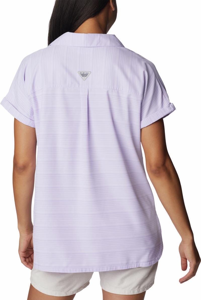 Sun Drifter Woven SS - Womens - Soft Violet Stripe 4