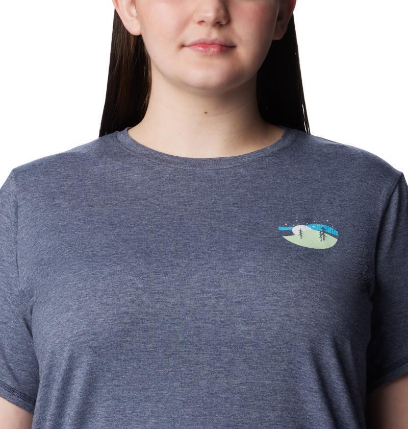 Sun Trek Graphic Tee II - Plus - Womens - Nocturnal / Night Sky Graphic 5