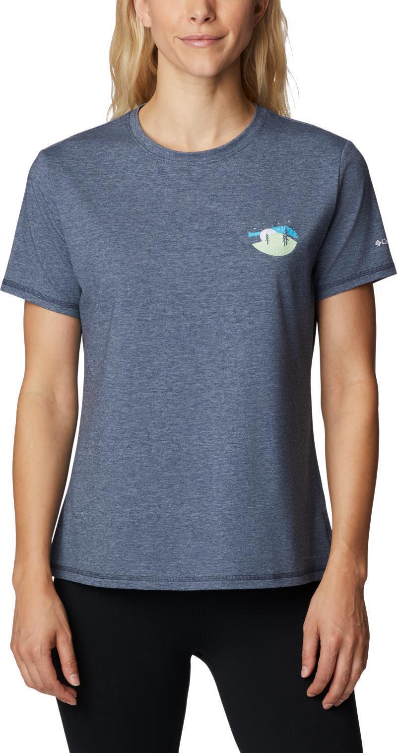 Sun Trek Graphic Tee II - Womens - Nocturnal / Night Sky Graphic 1