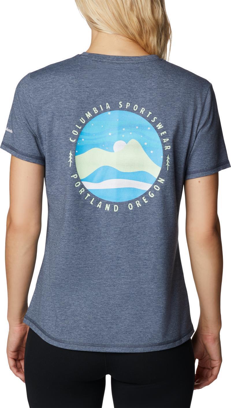 Sun Trek Graphic Tee II - Womens - Nocturnal / Night Sky Graphic 2