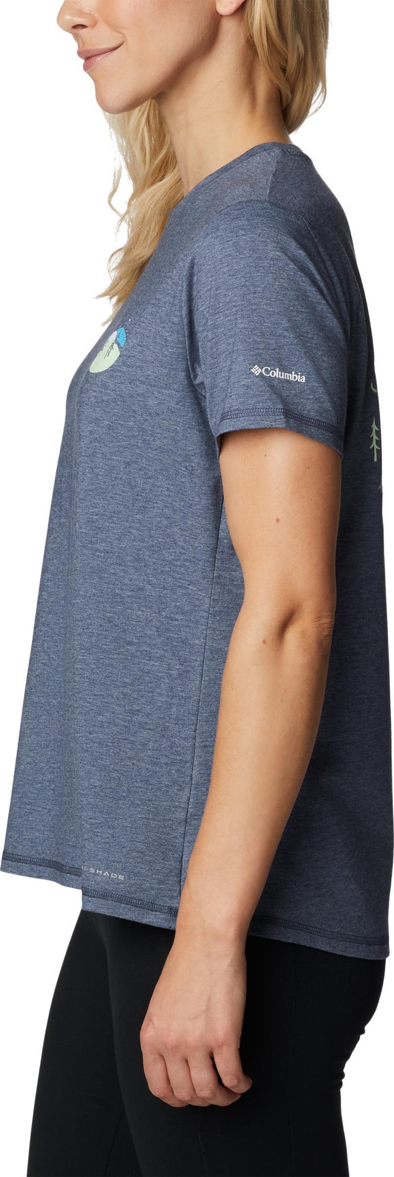 Sun Trek Graphic Tee II - Womens - Nocturnal / Night Sky Graphic 3