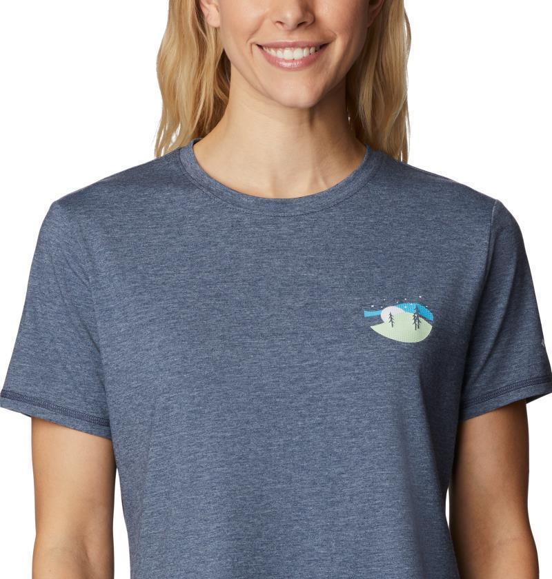 Sun Trek Graphic Tee II - Womens - Nocturnal / Night Sky Graphic 4