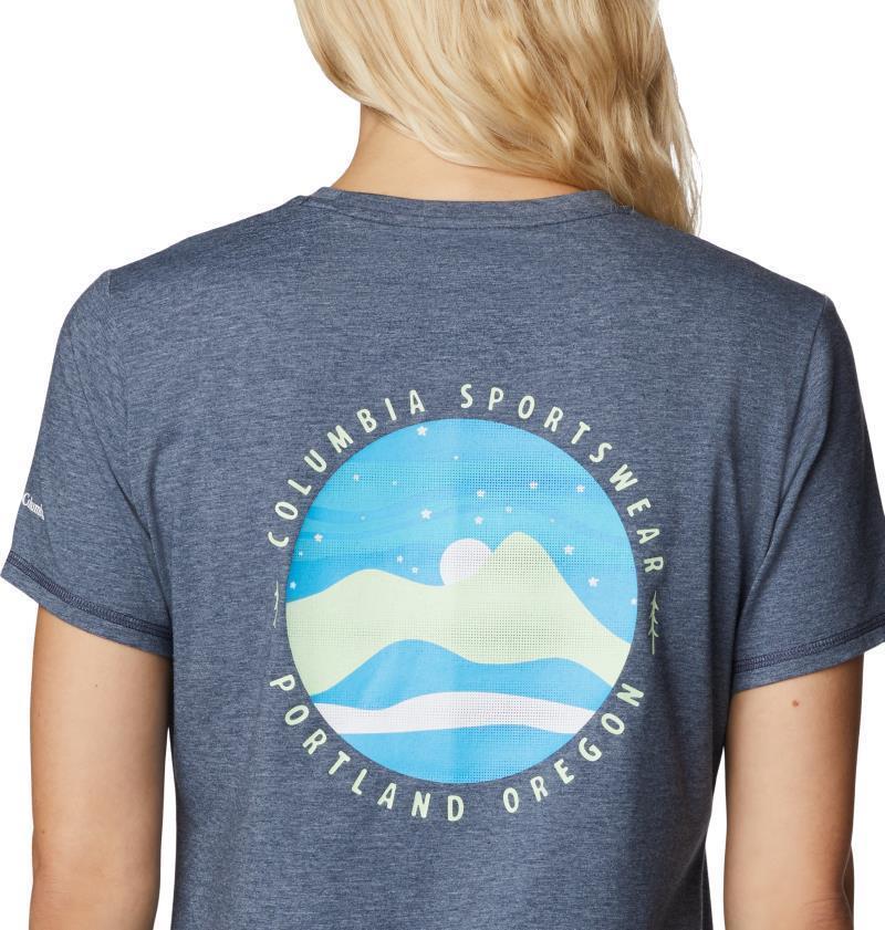 Sun Trek Graphic Tee II - Womens - Nocturnal / Night Sky Graphic 5