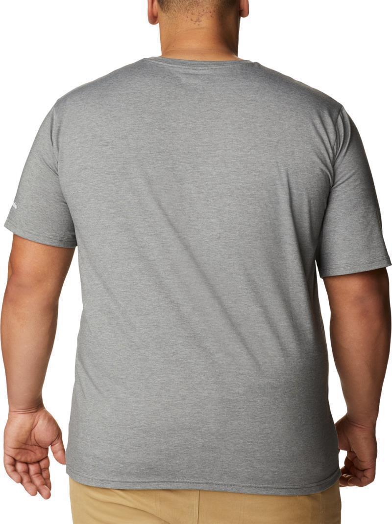 Sun Trek SS Graphic Tee - Big - Mens - City Grey Heather / H2O Fanatic Graphic 2