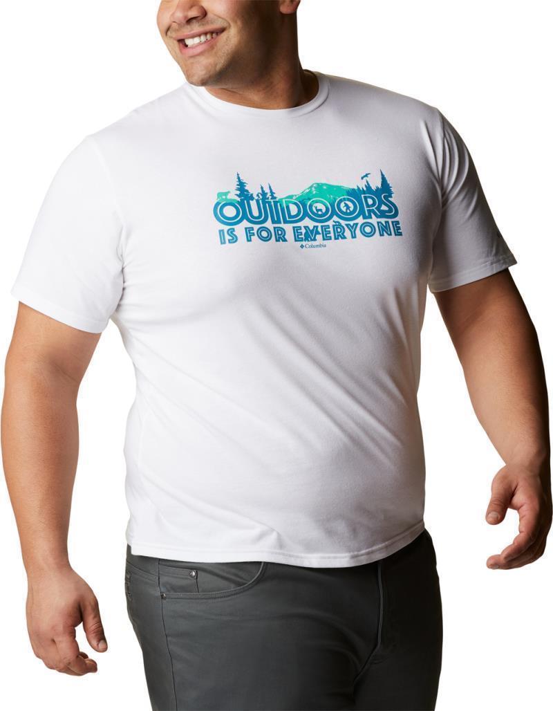 Sun Trek SS Graphic Tee - Big - Mens - White / All For Outdoors Graphic 4