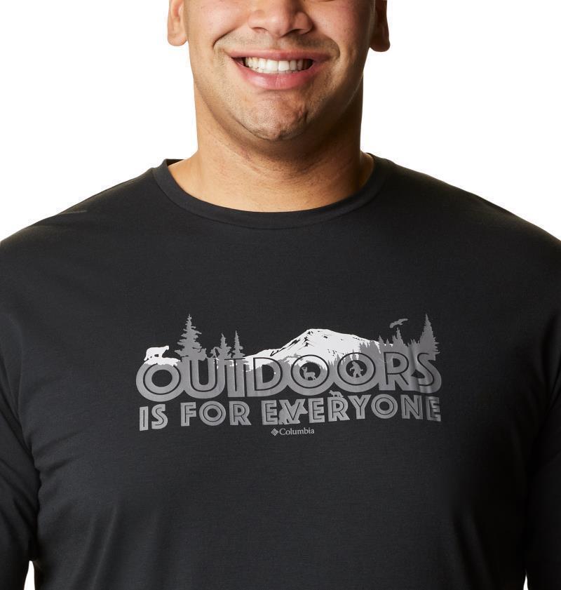 Sun Trek SS Graphic Tee - Tall - Mens - Black / Outdoors Everyone Graphic 6