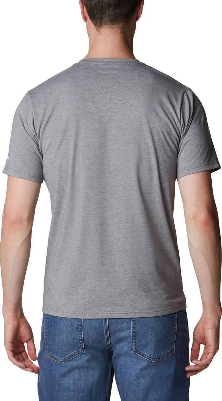 Sun Trek SS Graphic Tee - Tall - Mens - City Grey Heather / H2O Fanatic Graphic 2