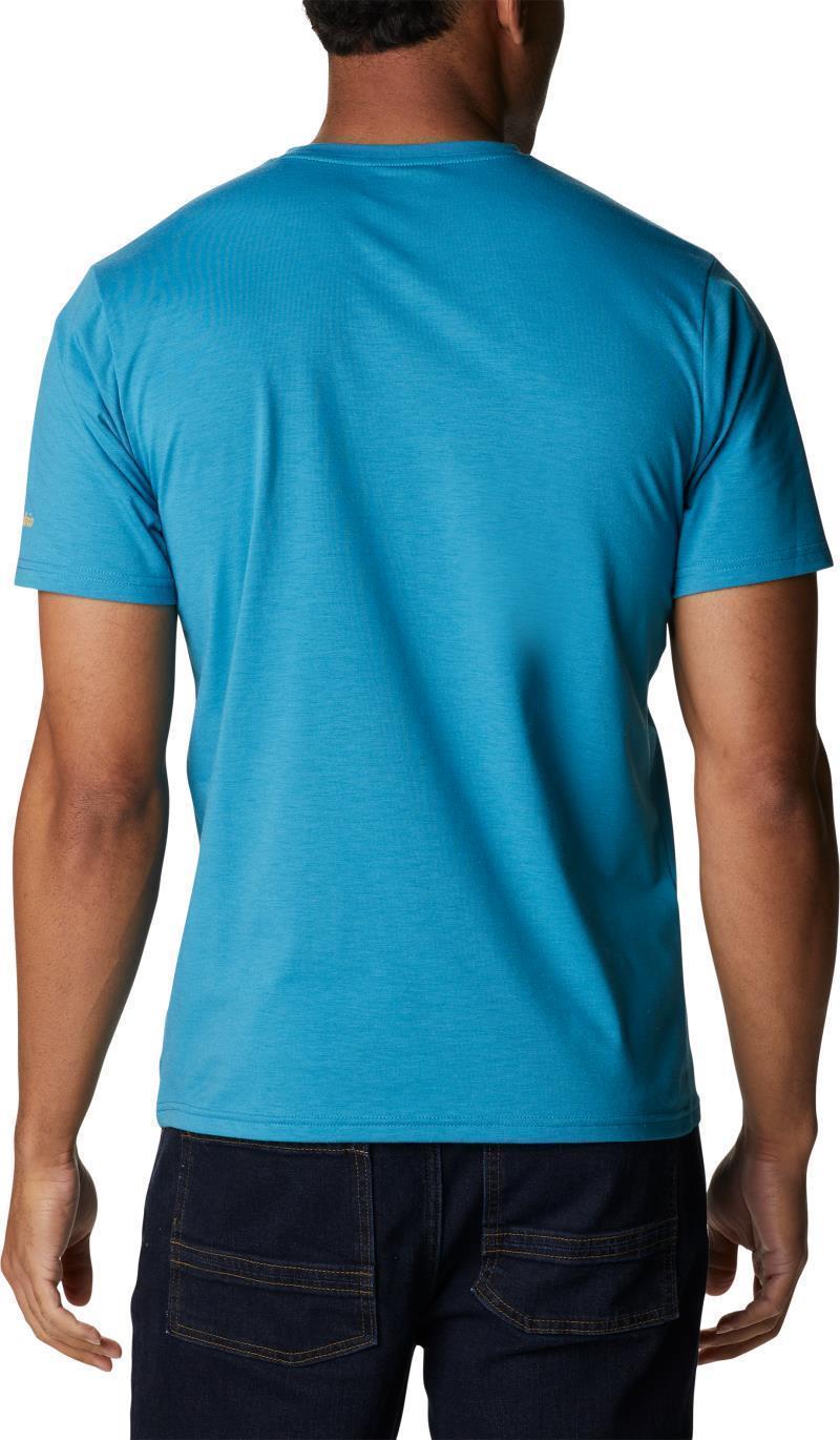 Sun Trek SS Graphic Tee - Tall - Mens - Deep Marine / Tropical Graphic 2