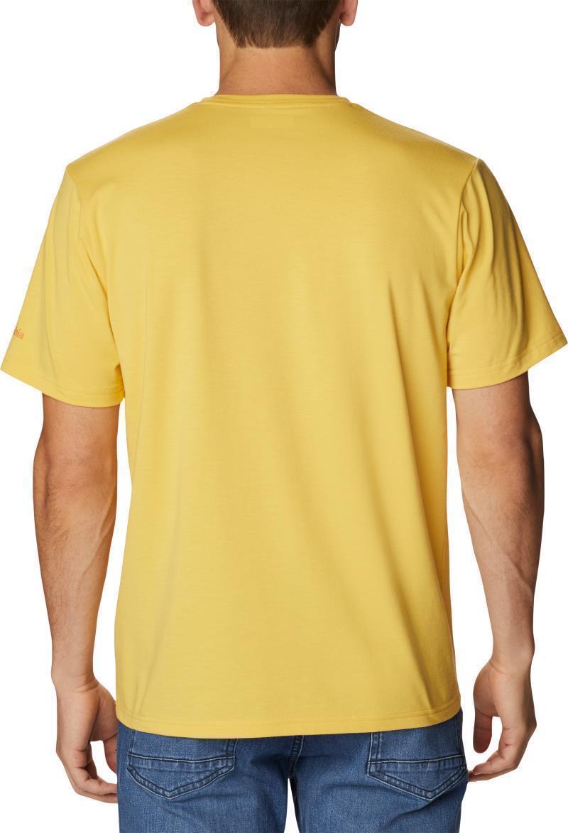 Sun Trek SS Graphic Tee - Tall - Mens - Golden Nugget / Stippled Scene Graphic 2