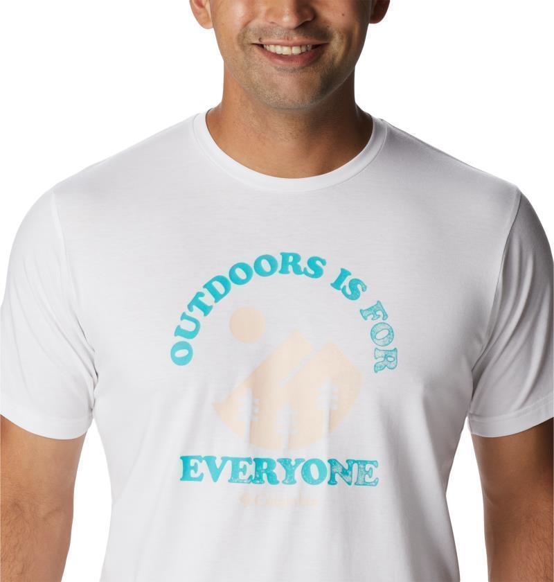 Sun Trek SS Graphic Tee - Tall - Mens - White / Outdoors Everyone Graphic 3