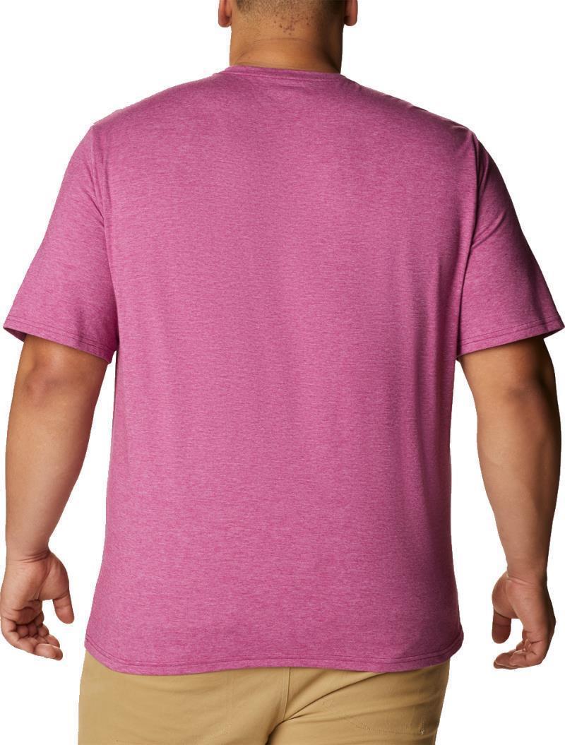 Sun Trek SS Tee - Big - Mens - Red Onion Heather 2