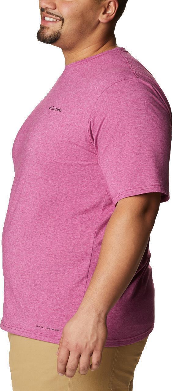 Sun Trek SS Tee - Big - Mens - Red Onion Heather 3