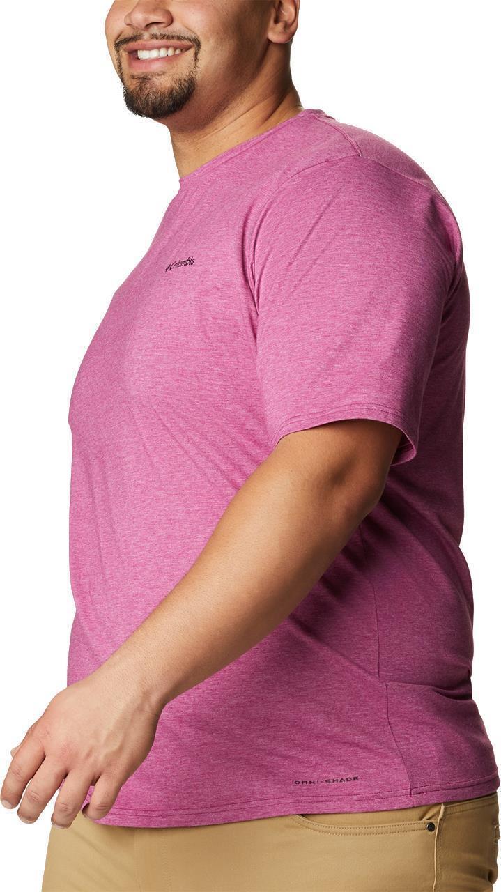 Sun Trek SS Tee - Big - Mens - Red Onion Heather 4
