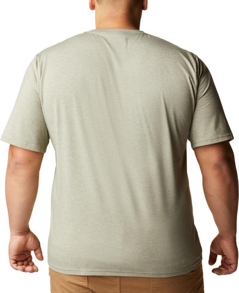 Sun Trek SS Tee - Big - Mens - Stone Green Heather 2