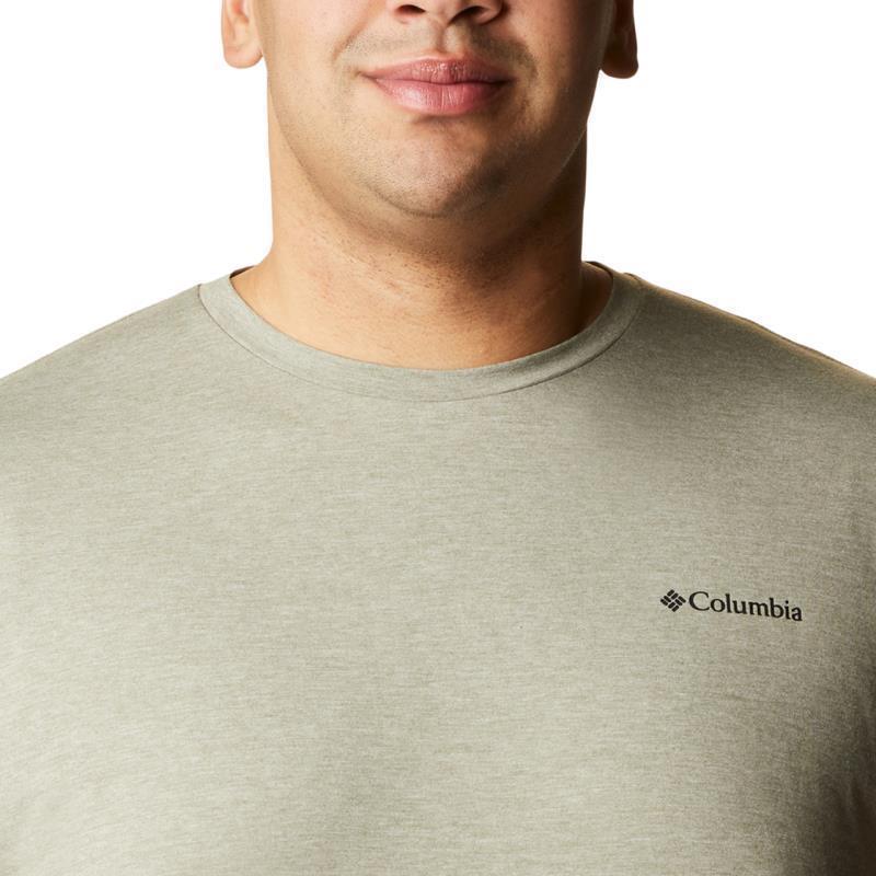 Sun Trek SS Tee - Big - Mens - Stone Green Heather 5
