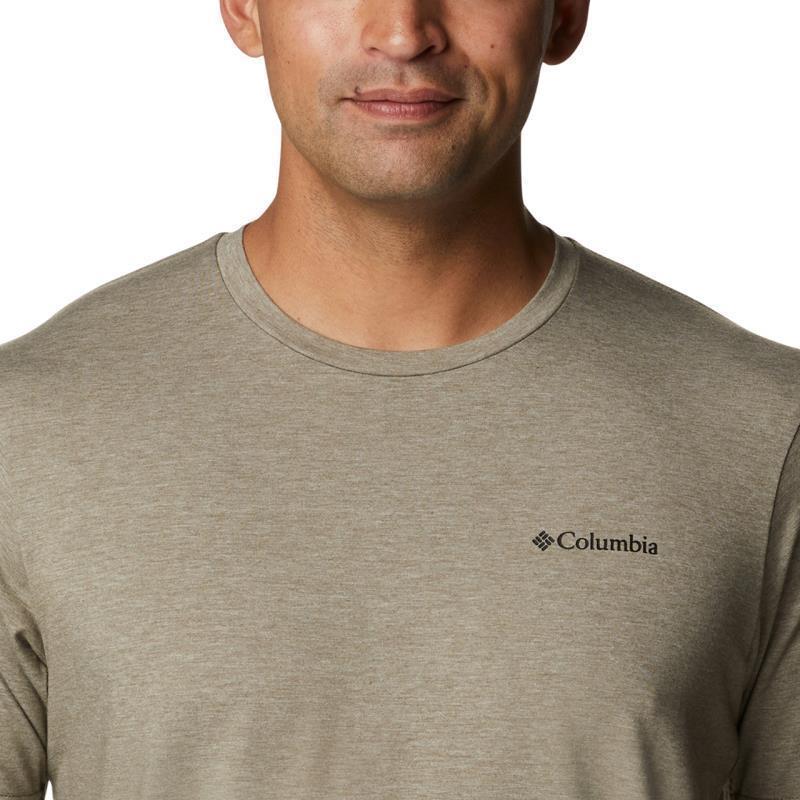 Sun Trek SS Tee - Tall - Mens - Stone Green Heather 5