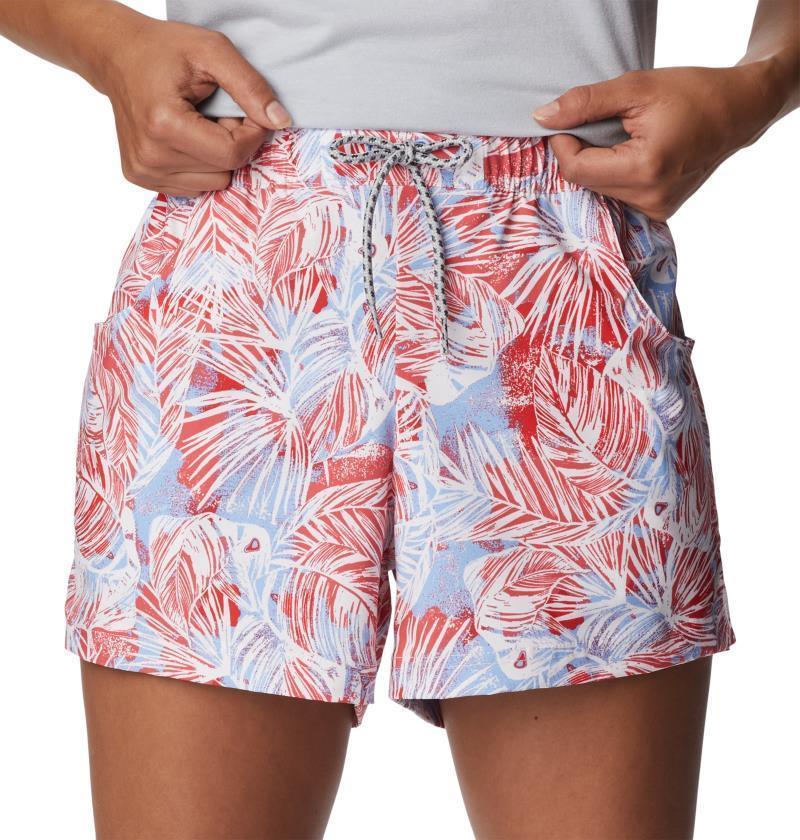Super Slack Water Stretch Water Shorts, 4" Inseam - Womens - Agate Blue Tropic Blend 4