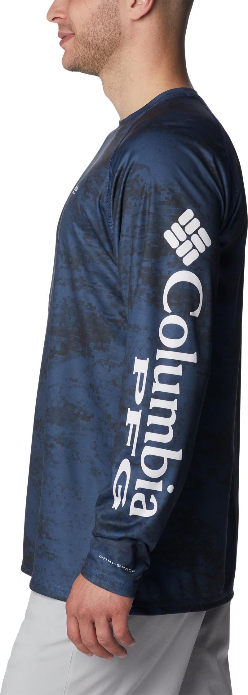 Super Terminal Tackle LS Shirt - Mens - Carbon PFG Camo 3