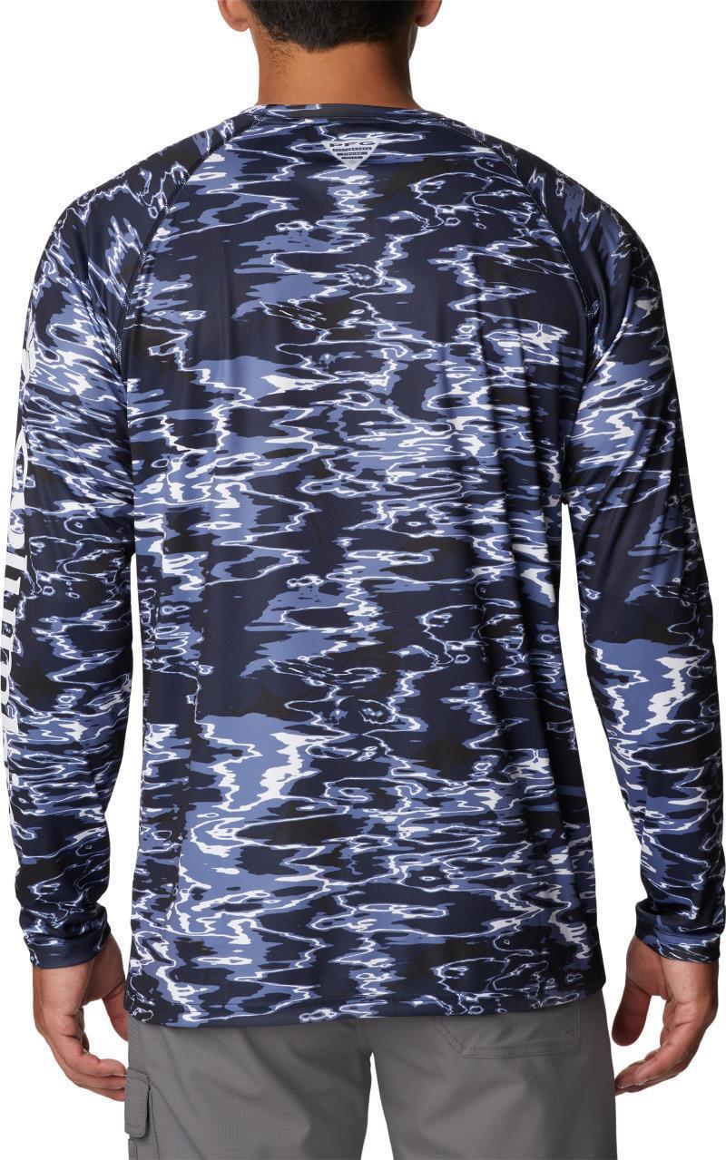 Super Terminal Tackle LS Shirt - Mens - Collegiate Navy Ripples 2