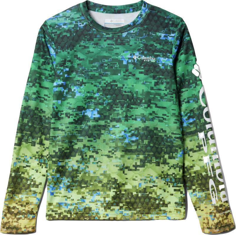 Super Terminal Tackle LS Shirt - Youth - Cypress PFG Camo 1