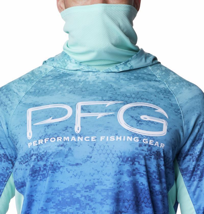 Super Terminal Tackle Vent Hoodie - Mens - Gulf Stream PFG Camo Gradient 15