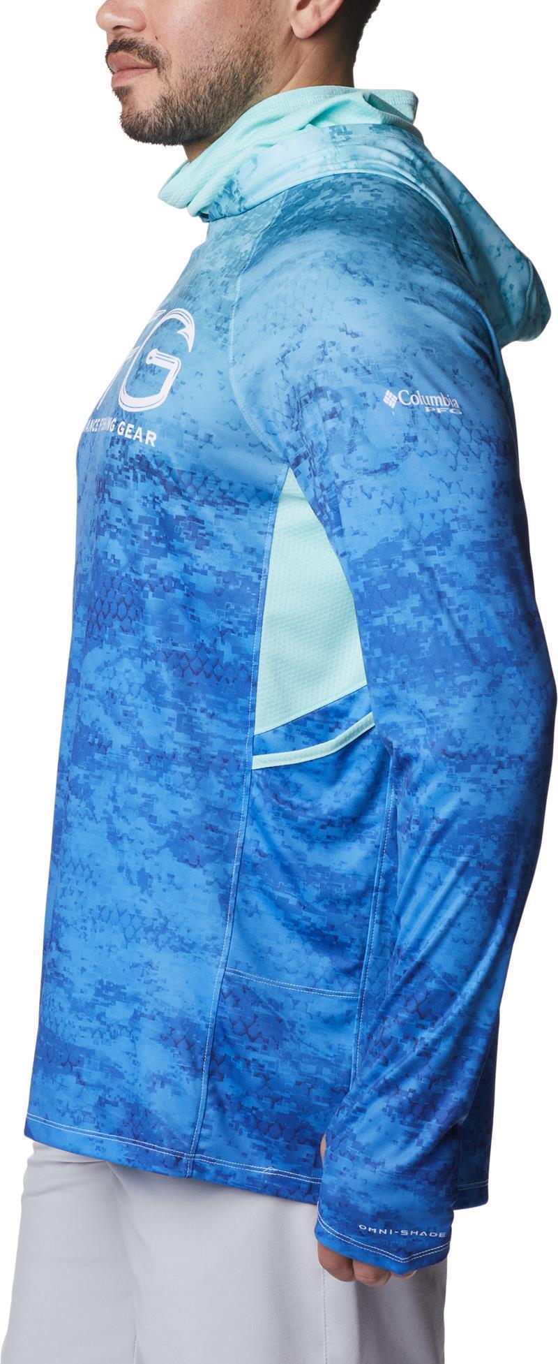 Super Terminal Tackle Vent Hoodie - Mens - Gulf Stream PFG Camo Gradient 3
