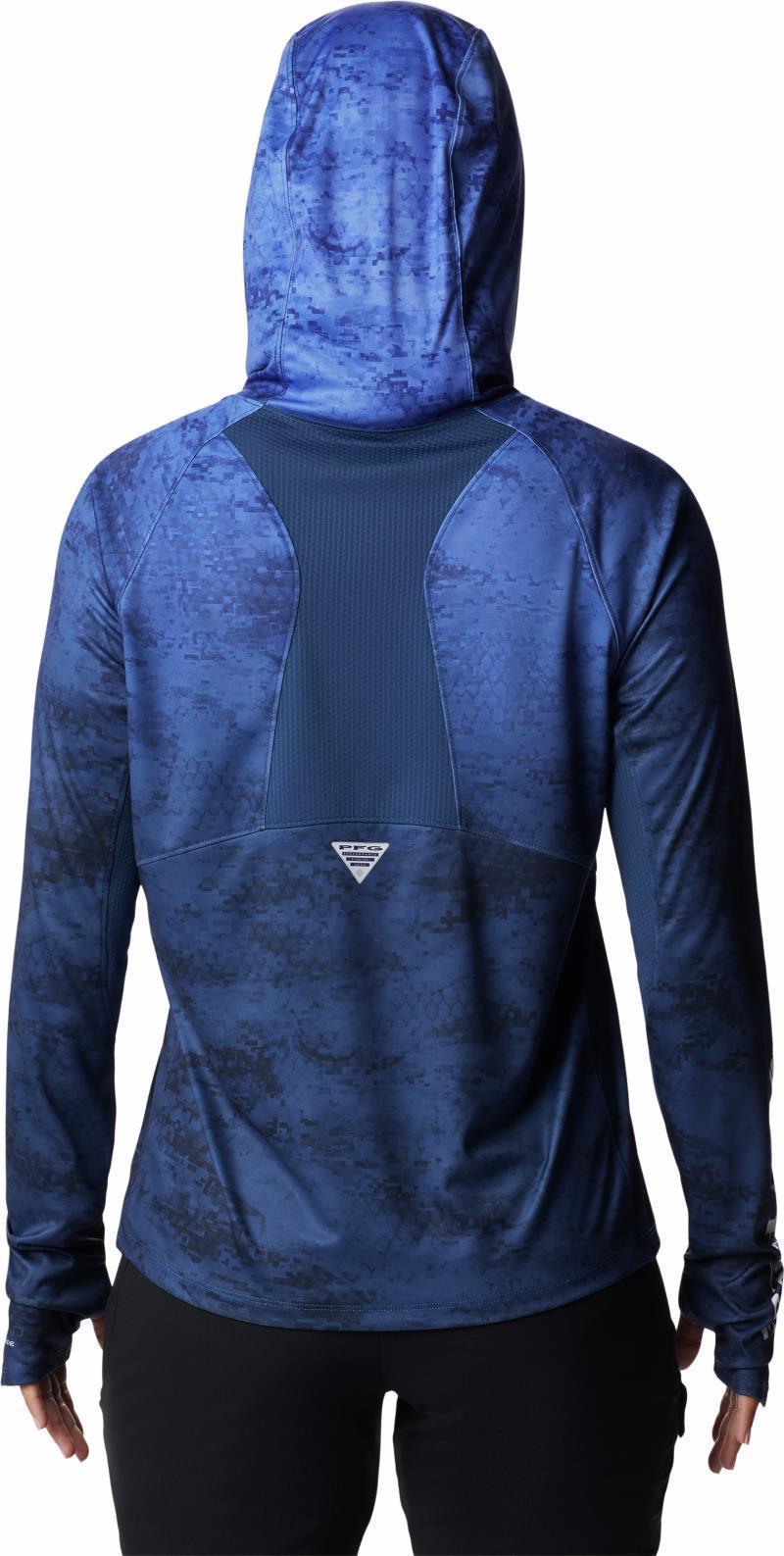 Super Tidal Tee Vent Hoodie - Womens - Violet Sea Camo Gradient 2
