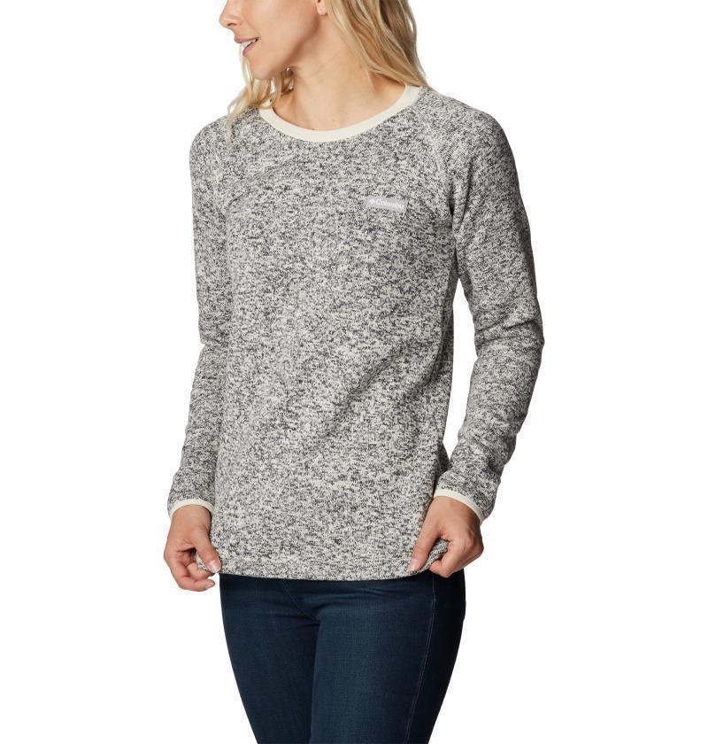 Sweater Weather Crew - Womens - Chalk Heather 3