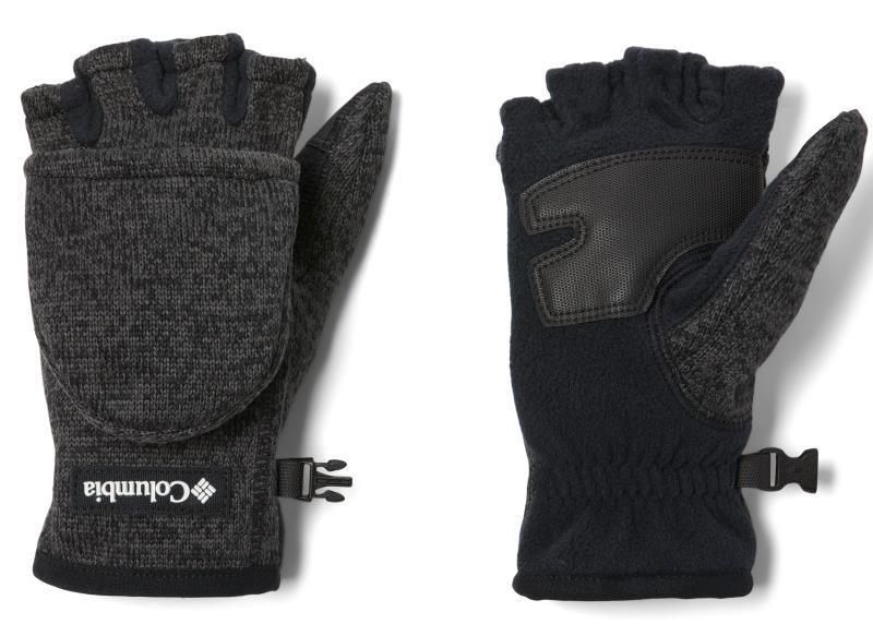 Sweater Weather Flip Mitten - Womens - Black Heather 2