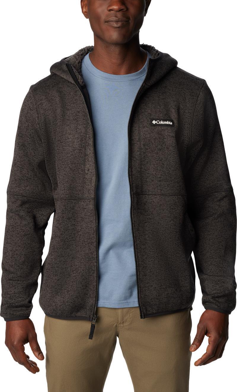 Sweater Weather Full Zip Hoodie - Mens - Black Heather 3