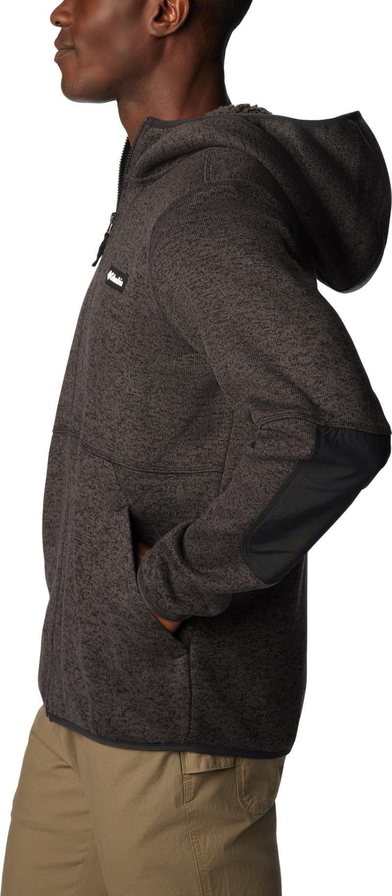 Sweater Weather Full Zip Hoodie - Mens - Black Heather 4