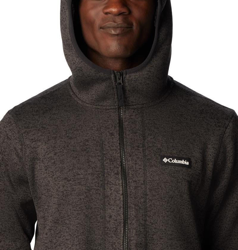 Sweater Weather Full Zip Hoodie - Mens - Black Heather 6