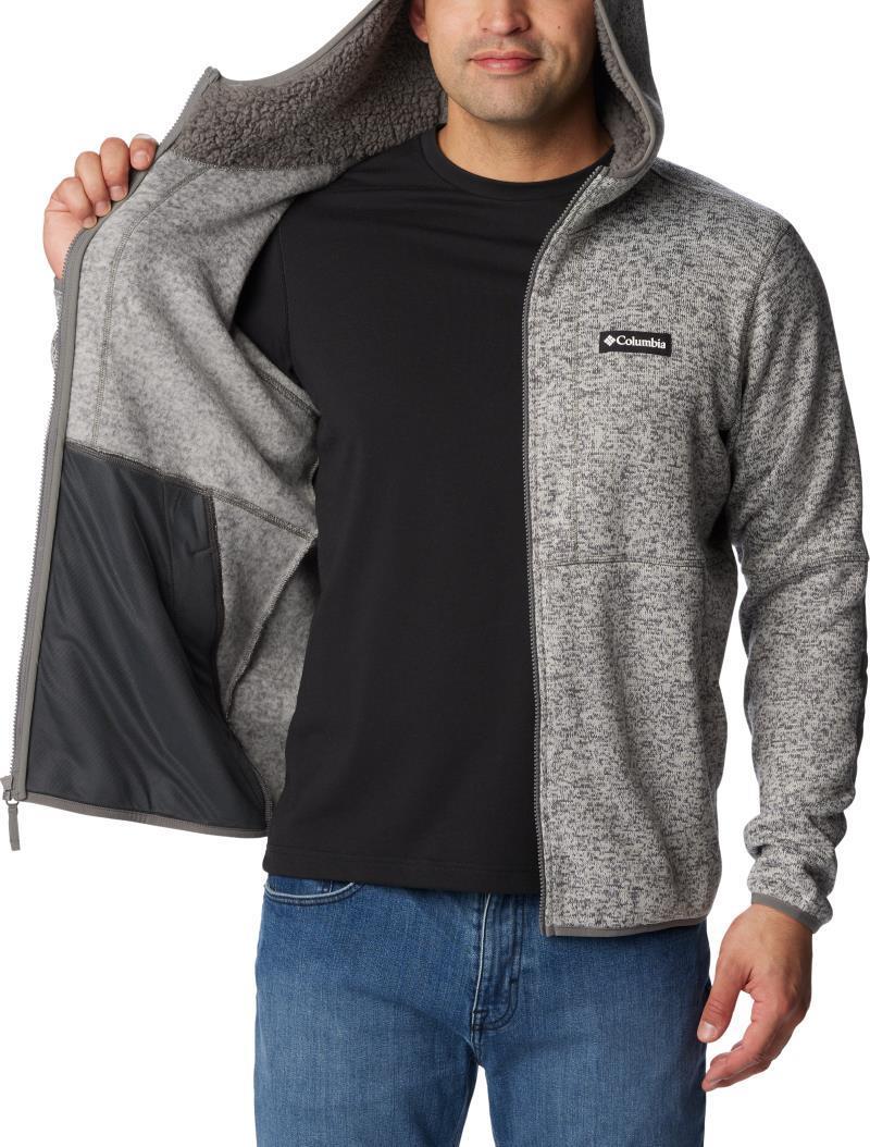 Sweater Weather Full Zip Hoodie - Mens - City Grey Heather 5