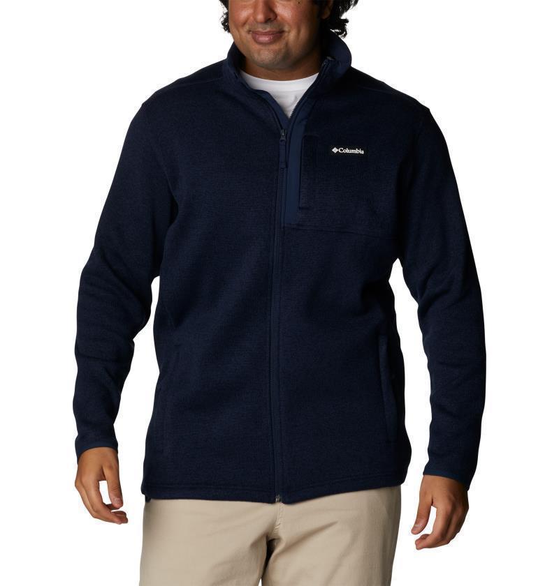 Sweater Weather Full Zip - Big - Mens - Collegiate Navy Heather 1