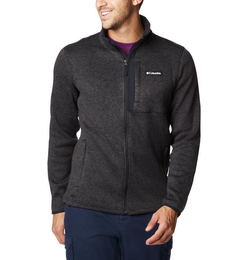 Sweater Weather Full Zip - Mens - Black Heather 1