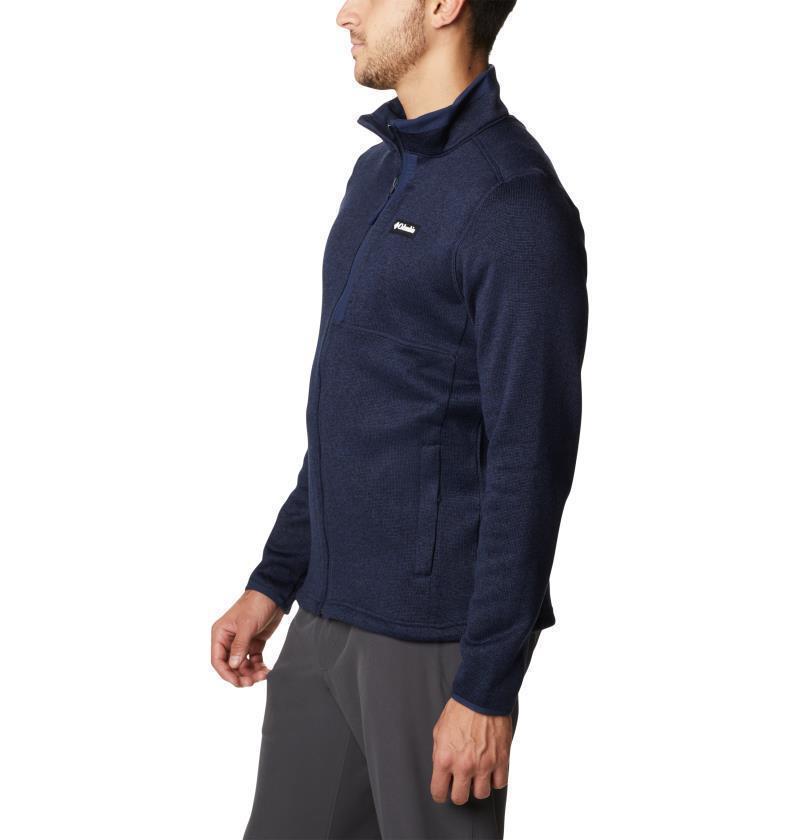 Sweater Weather Full Zip - Mens - Collegiate Navy Heather 3