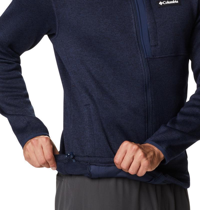 Sweater Weather Full Zip - Mens - Collegiate Navy Heather 7