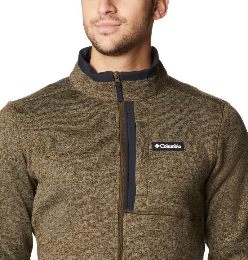 Sweater Weather Full Zip - Tall - Mens - Olive Green Heather 6