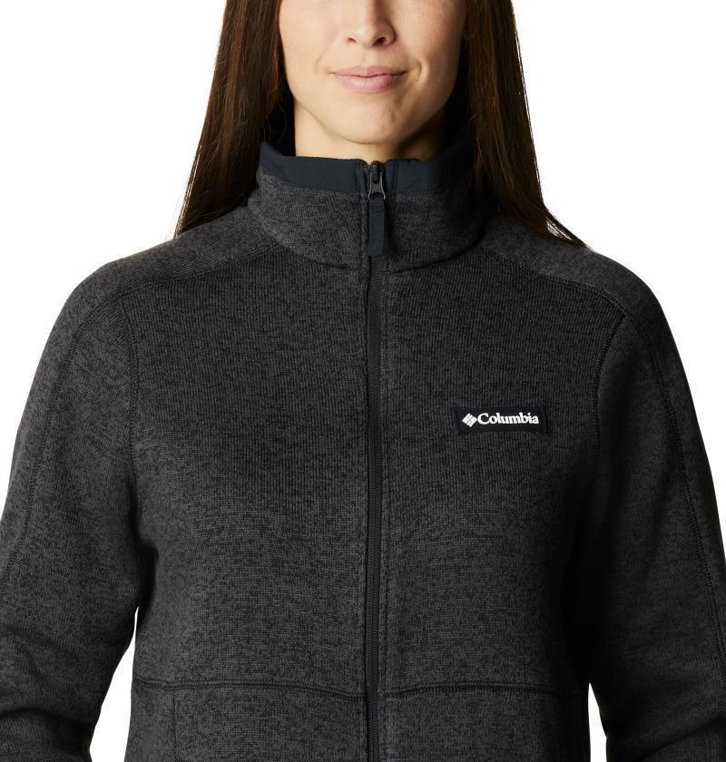 Sweater Weather Full Zip - Womens - Black Heather 6