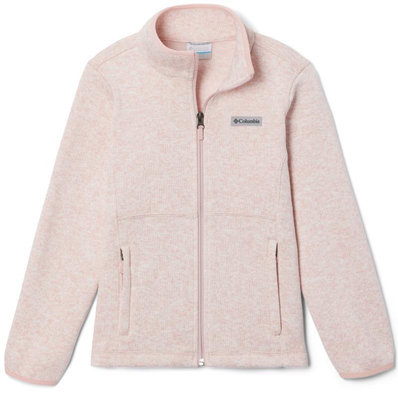 Sweater Weather Full Zip - Youth - Dusty Pink Heather 1