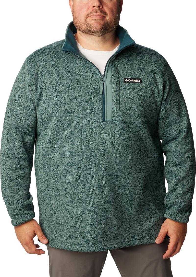 Sweater Weather Half Zip - Big - Mens - Night Wave Heather / Metal 1