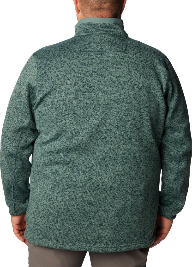 Sweater Weather Half Zip - Big - Mens - Night Wave Heather / Metal 3