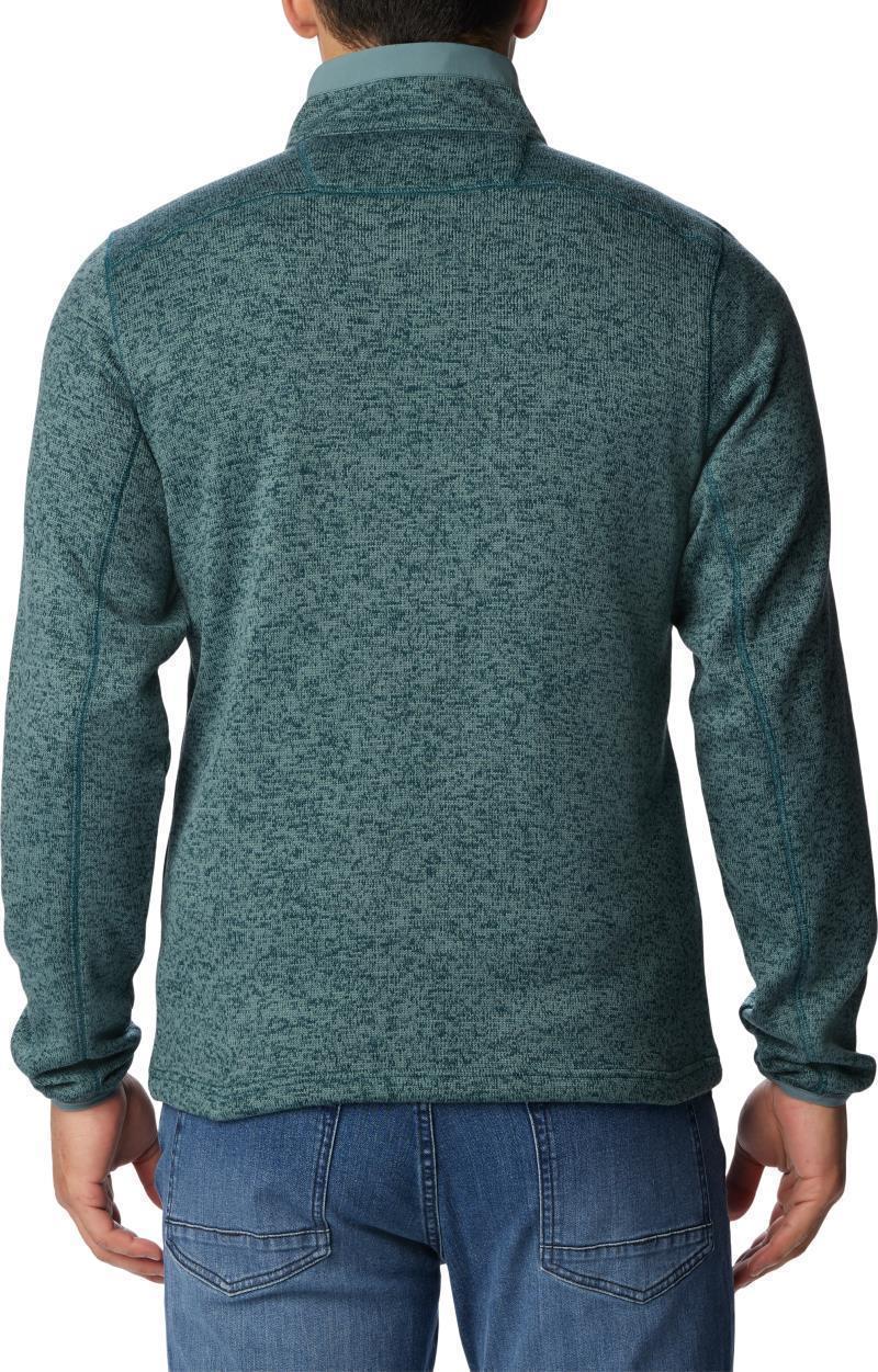 Sweater Weather Half Zip - Mens - Night Wave Heather / Metal 3