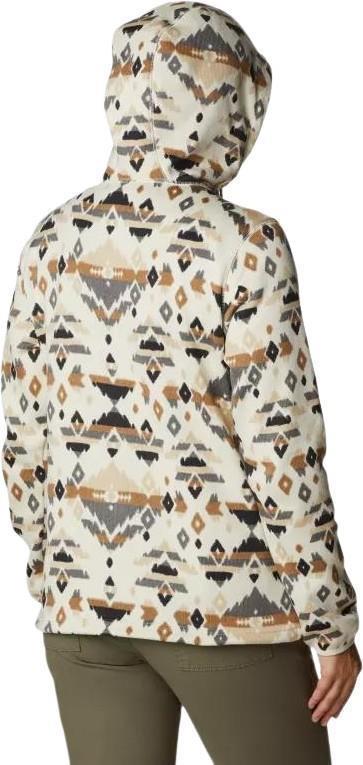 Sweater Weather Hooded Pullover - Womens - chalk rocky mt print 1