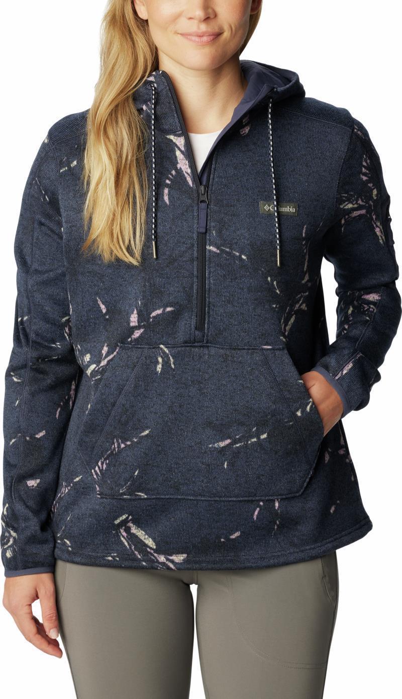 Sweater Weather Hooded Pullover - Womens - nocturnal pinecones 1