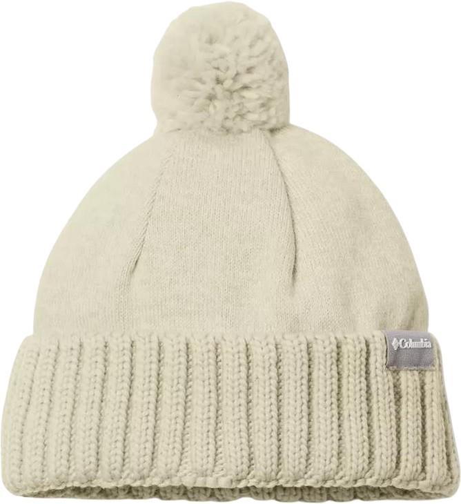 Sweater Weather Pom Beanie - Chalk Heather 1