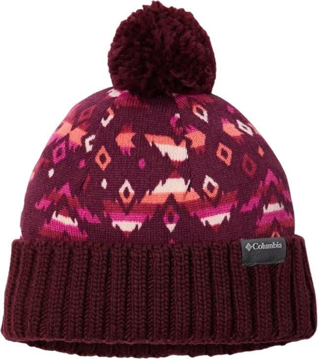 Sweater Weather Pom Beanie - Marionberry Rocky MT 1